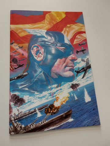 Captain America Vol.8 #1 NM 1/100 Alex Ross Virgin Variant