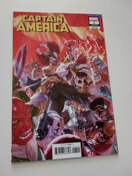 Captain America Vol.8 #1 NM 1/100 Alex Ross Virgin Variant