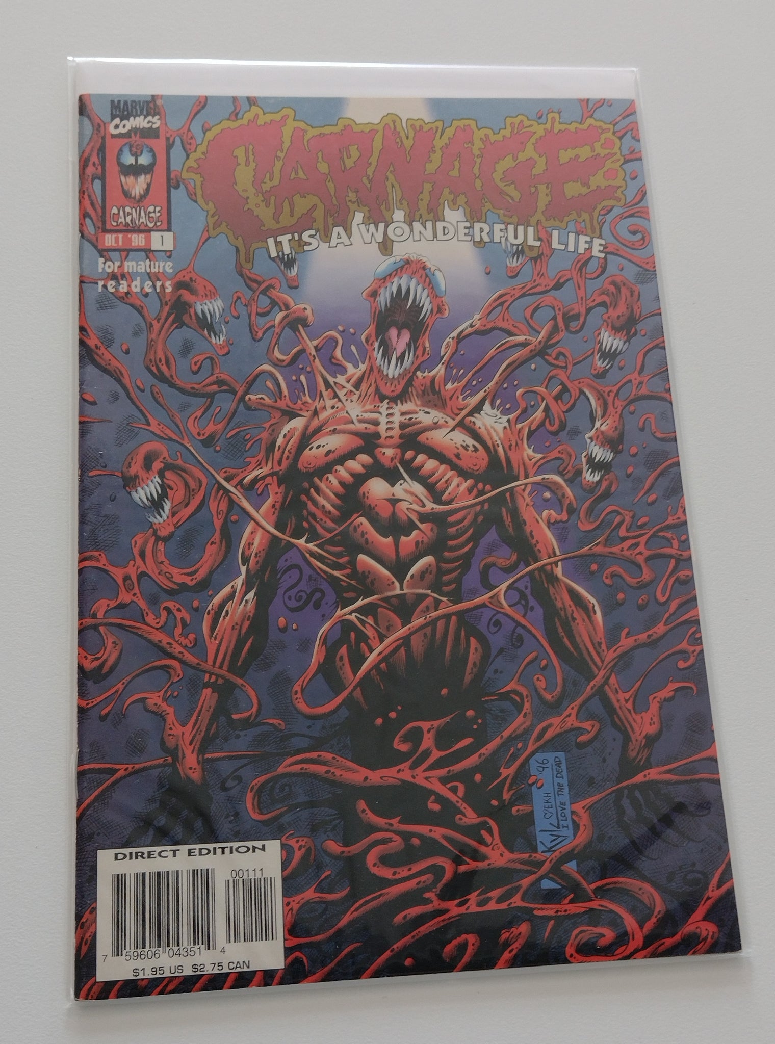 Carnage It's a Wonderful Life #1 VF/NM