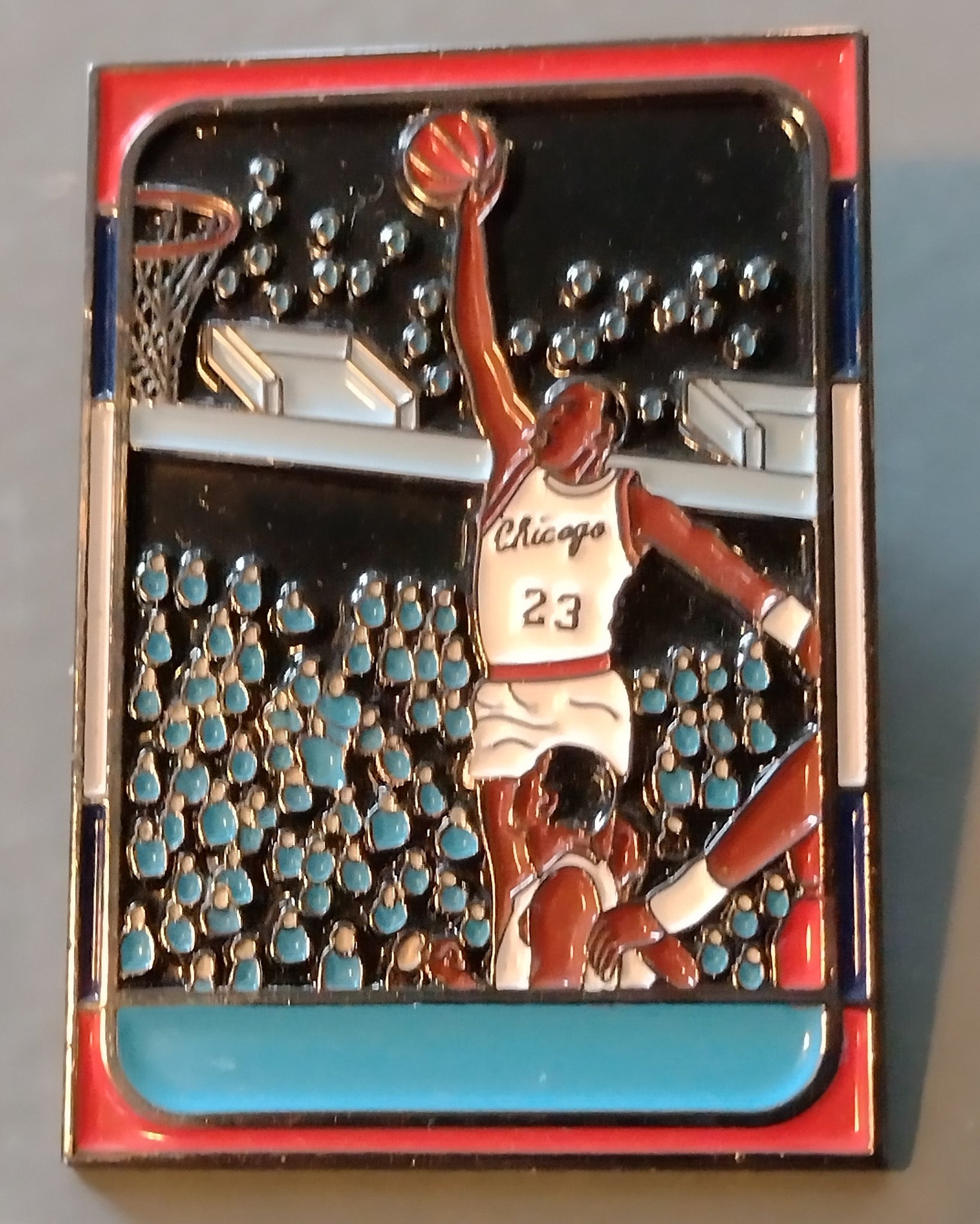 Michael Jordan (Rookie Card) - Limited Edition Enamel Pin Design