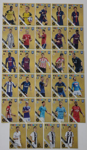 29x Panini Adrenalyn 2018 FIFA 365 Limited Edition Trading Card Lot