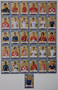 31x Panini Adrenalyn 2018 FIFA 365 "World Cup Heroes" Trading Card Lot