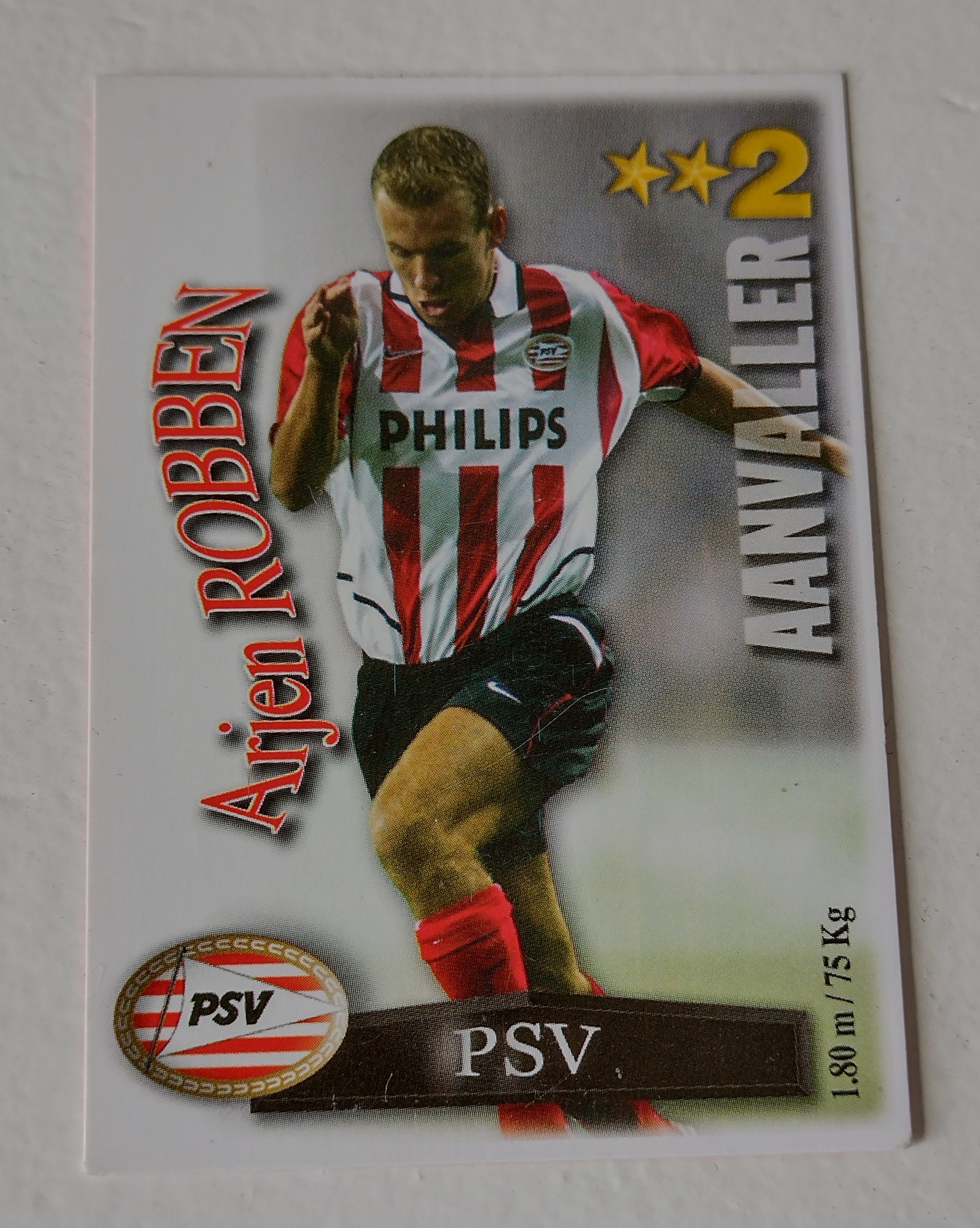2003-04 All Stars TCG PSV Arjen Robben Rookie Card – Rotterdam Comics