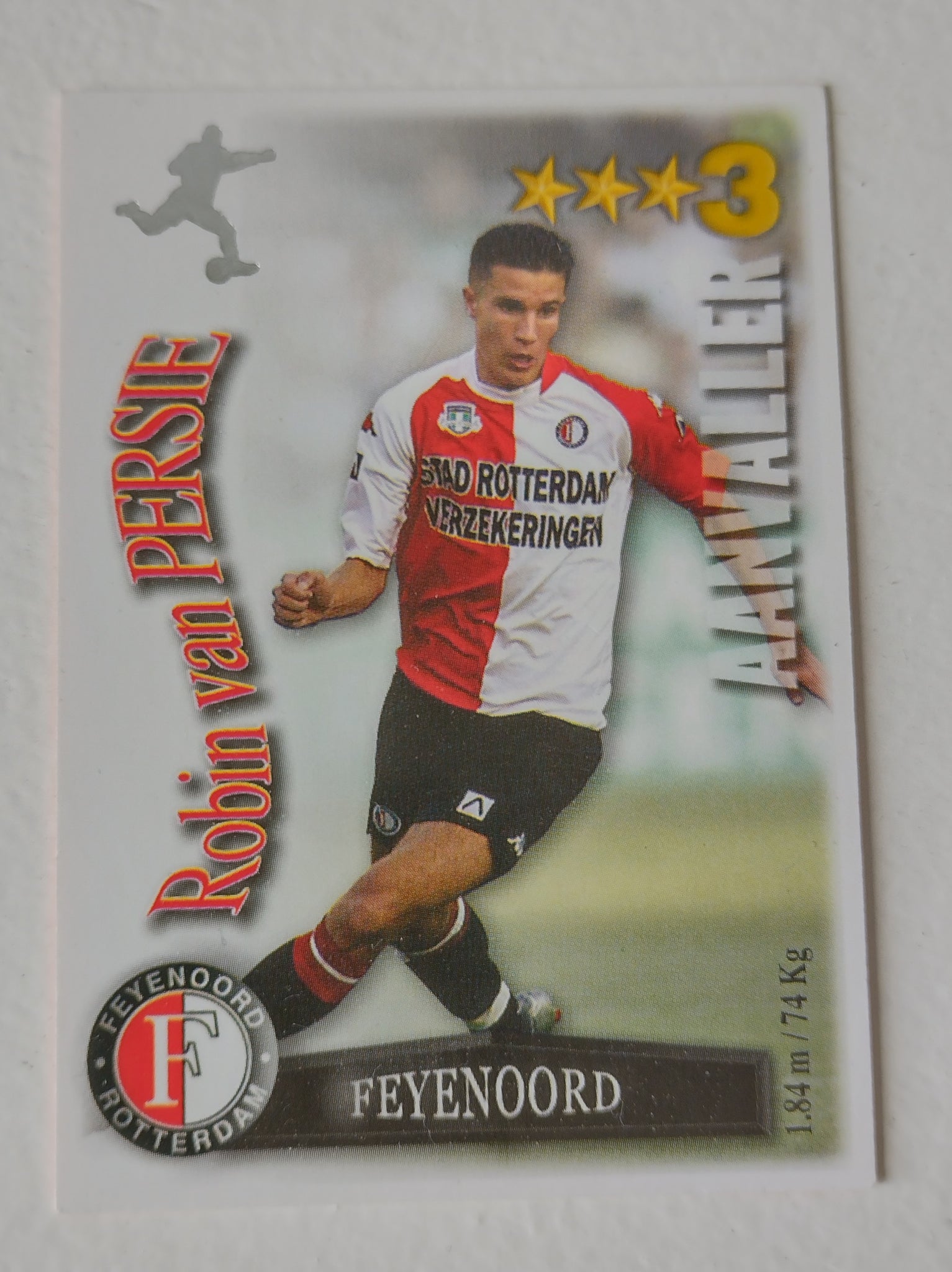 2003-04 All Stars TCG Robin van Persie Feyenoord Rookie Card