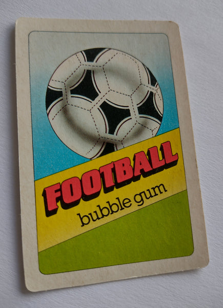 1986 Diego Maradona Football Bubble Gum Card