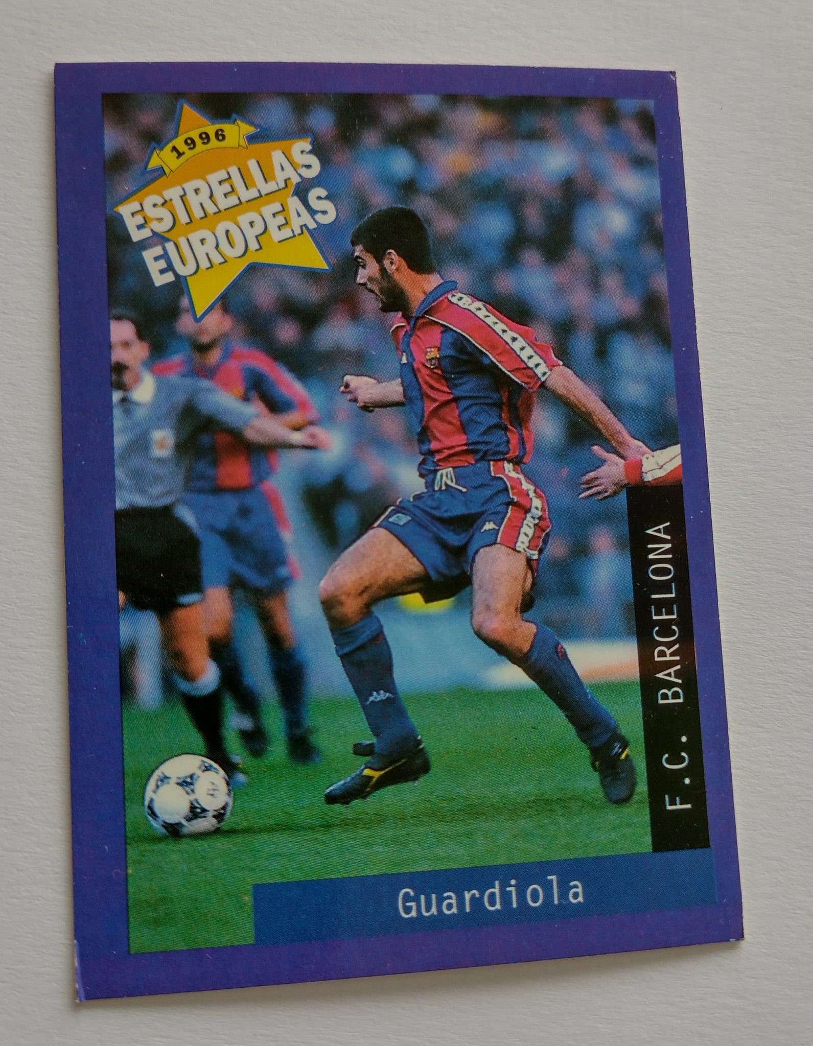 1996 Panini Estrellas Europeas Joseph Guardiola #42 Trading Card