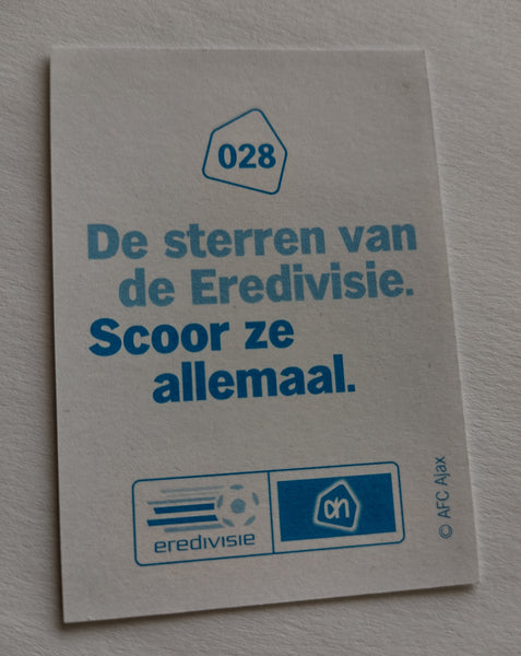 2008-2009 Eredivisie Luis Suarez #28 Sticker (AH)