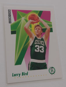 1991-92 Skybox Basketball Larry Bird #12 Trading Card