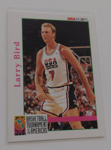 1992-93 NBA Hoops Larry Bird #337 Trading Card