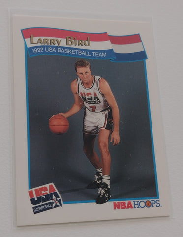 1991-92 NBA Hoops Larry Bird #52 Trading Card