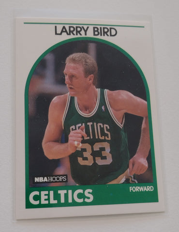 1989-90 NBA Hoops Larry Bird #150 Trading Card