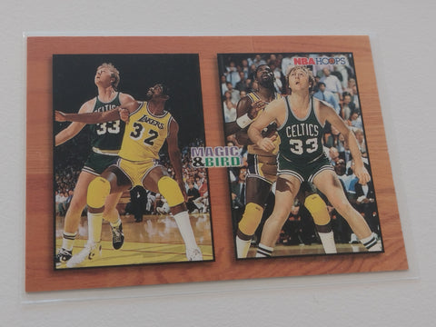 1993-94 NBA Hoops Magic & Bird #MB1 Trading Card