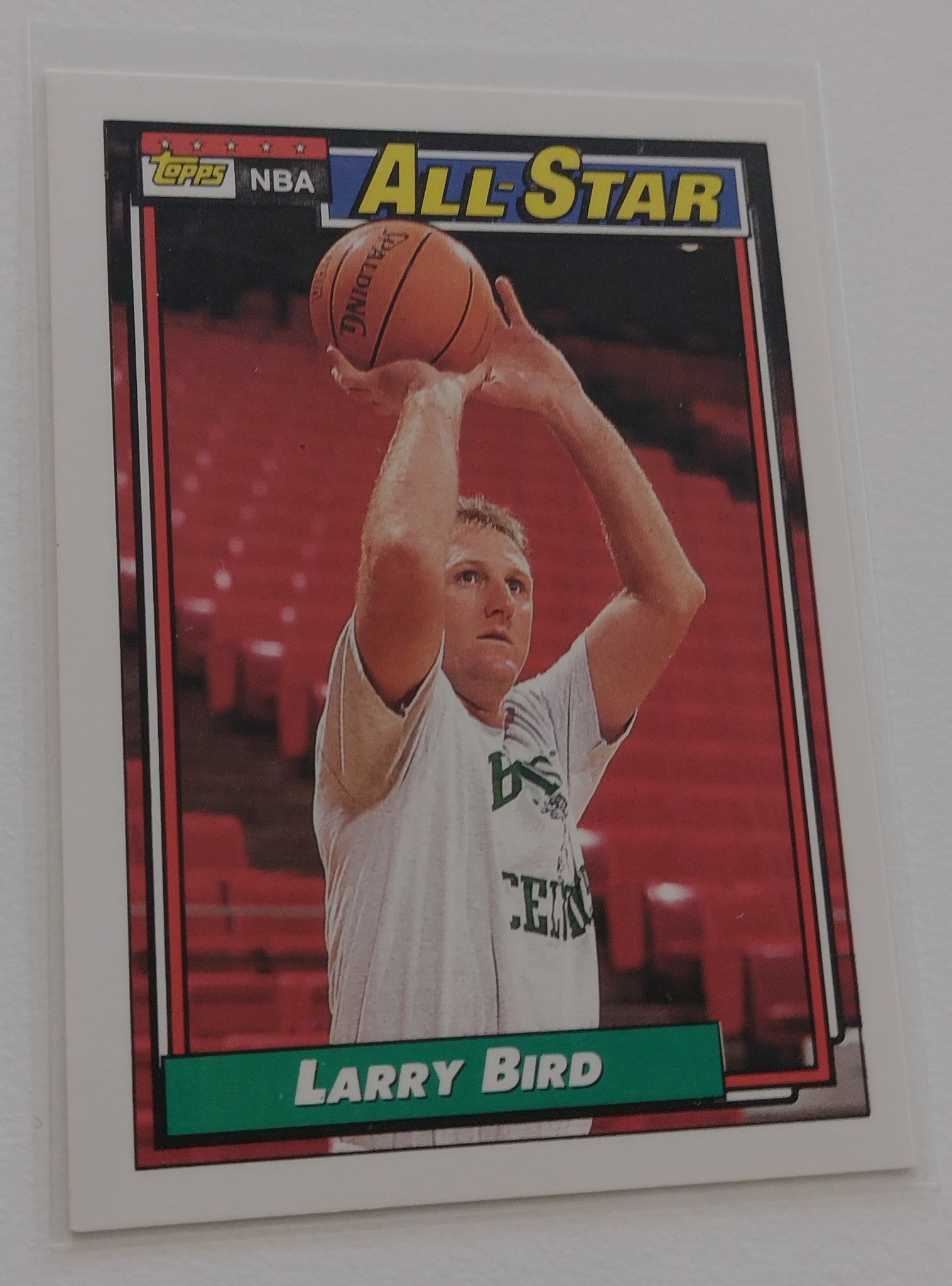 1992-93 Topps Larry Bird All-Star #100 Trading Card