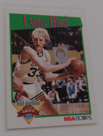 1991-92 NBA Hoops Larry Bird #319 Trading Card
