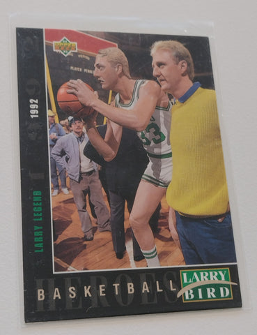 1992-93 Upper Deck Basketball Heroes Larry Bird #26 Trading Card
