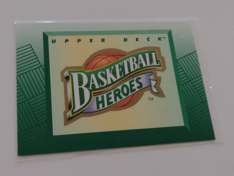 1992-93 Upper Deck Basketball Heroes Larry Bird Title Card