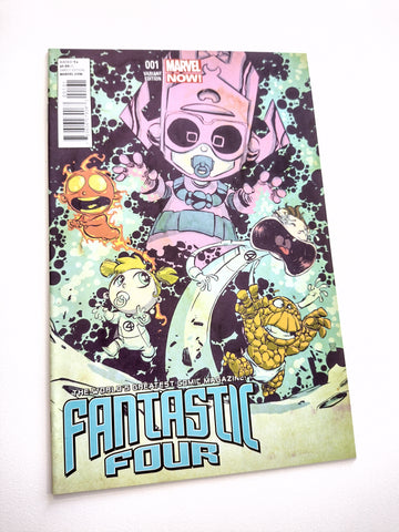 Fantastic Four #1 NM- Skottie Young Variant