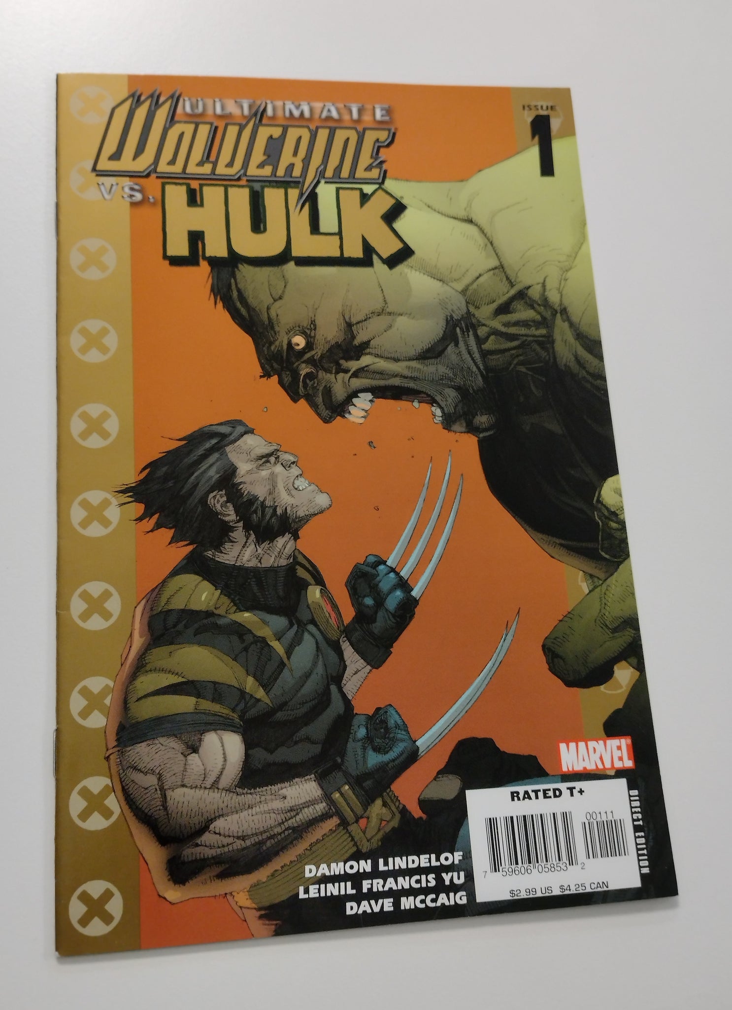 Ultimate Wolverine vs Hulk #1 NM-