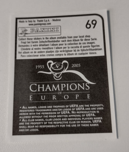 Panini Champions of Europe 1955-2005 Xavi #69 Sticker