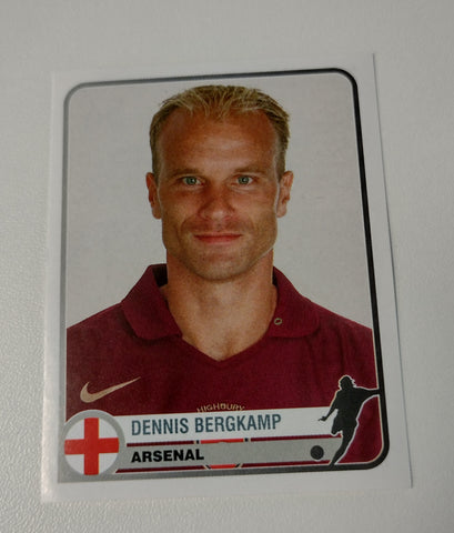 Panini Champions of Europe 1955-2005 Dennis Bergkamp #56 Sticker
