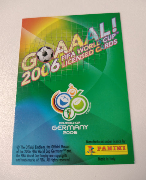 Panini Goaaal! 2006 FIFA World Cup #106 Lionel Messi Rookie Trading Card
