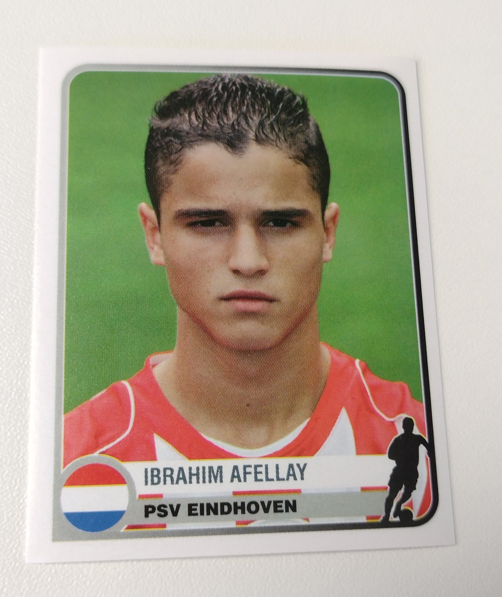 Panini Champions of Europe 1955-2005 Ibrahim Afellay #308 Rookie Sticker