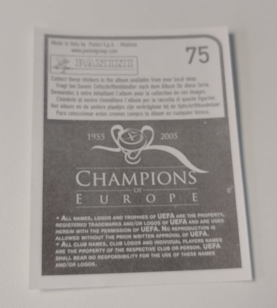 Panini Champions of Europe 1955-2005 Samuel Eto'o #75 Sticker