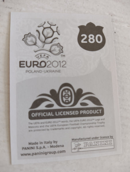 Panini UEFA Euro 2012 Poland - Ukraine Cristiano Ronaldo #280 Sticker