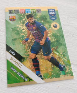 2019 Panini Adrenalyn FIFA 365 Luis Suarez #326 Game Changer Trading Card