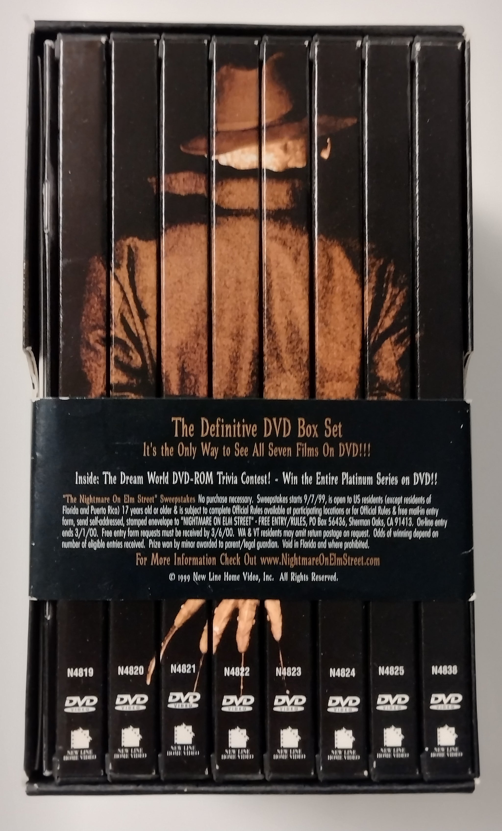 Nightmare on Elm Street Collection DVD Box Set (NTSC) – Rotterdam