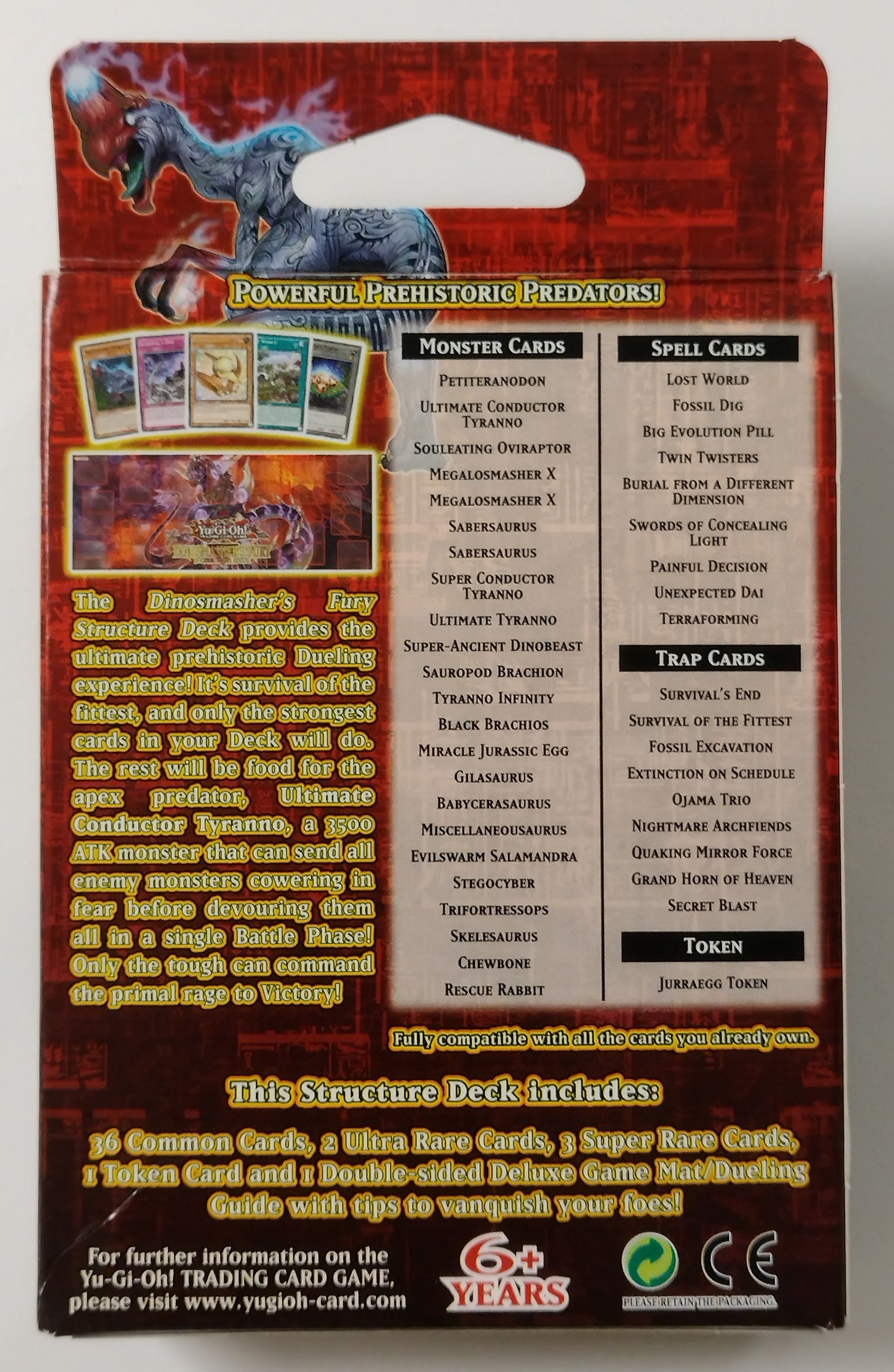 Yu-Gi-Oh! DinoSmasher's Fury Structure Deck Rotterdam Comics Yu-Gi-Oh! DinoSmasher's Fury Structure Deck Rotterdam Comics