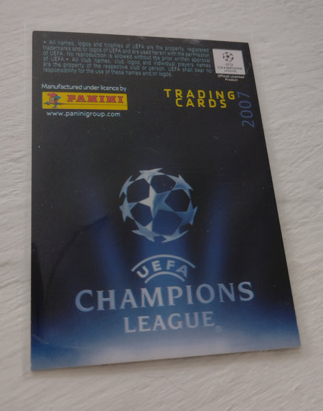 2007 Panini UEFA Champions League Lionel Messi #145 Trading Card