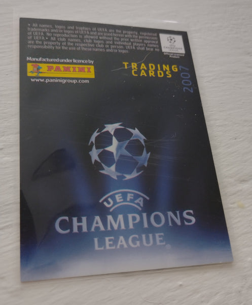 2007 Panini UEFA Champions League Cristiano Ronaldo #111 Trading Card