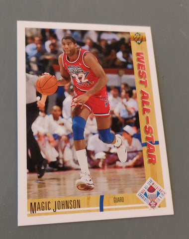 1991-92 Upper Deck Basketball Magic Johnson #57 Trading Card