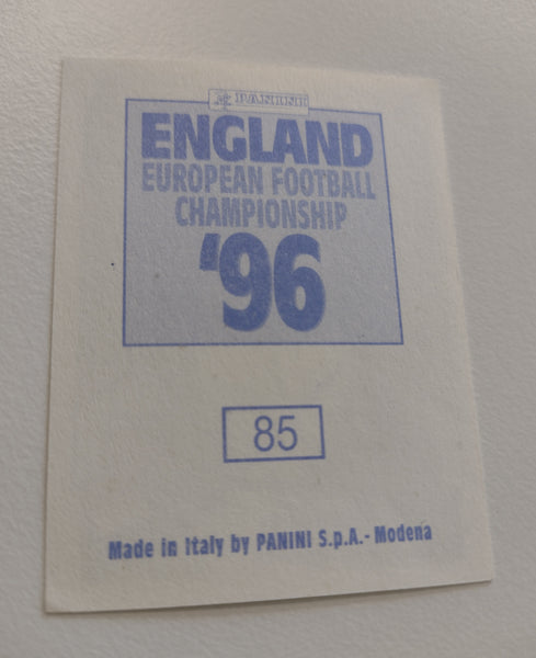 Panini England Euro '96 Ronald de Boer #85 SIGNED Sticker