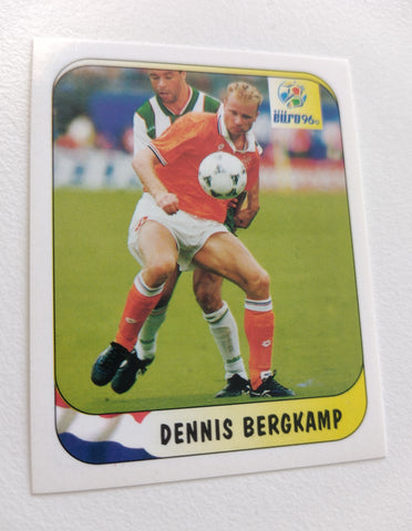 Merlin UEFA Euro 96 Dennis Bergkamp #62 Sticker