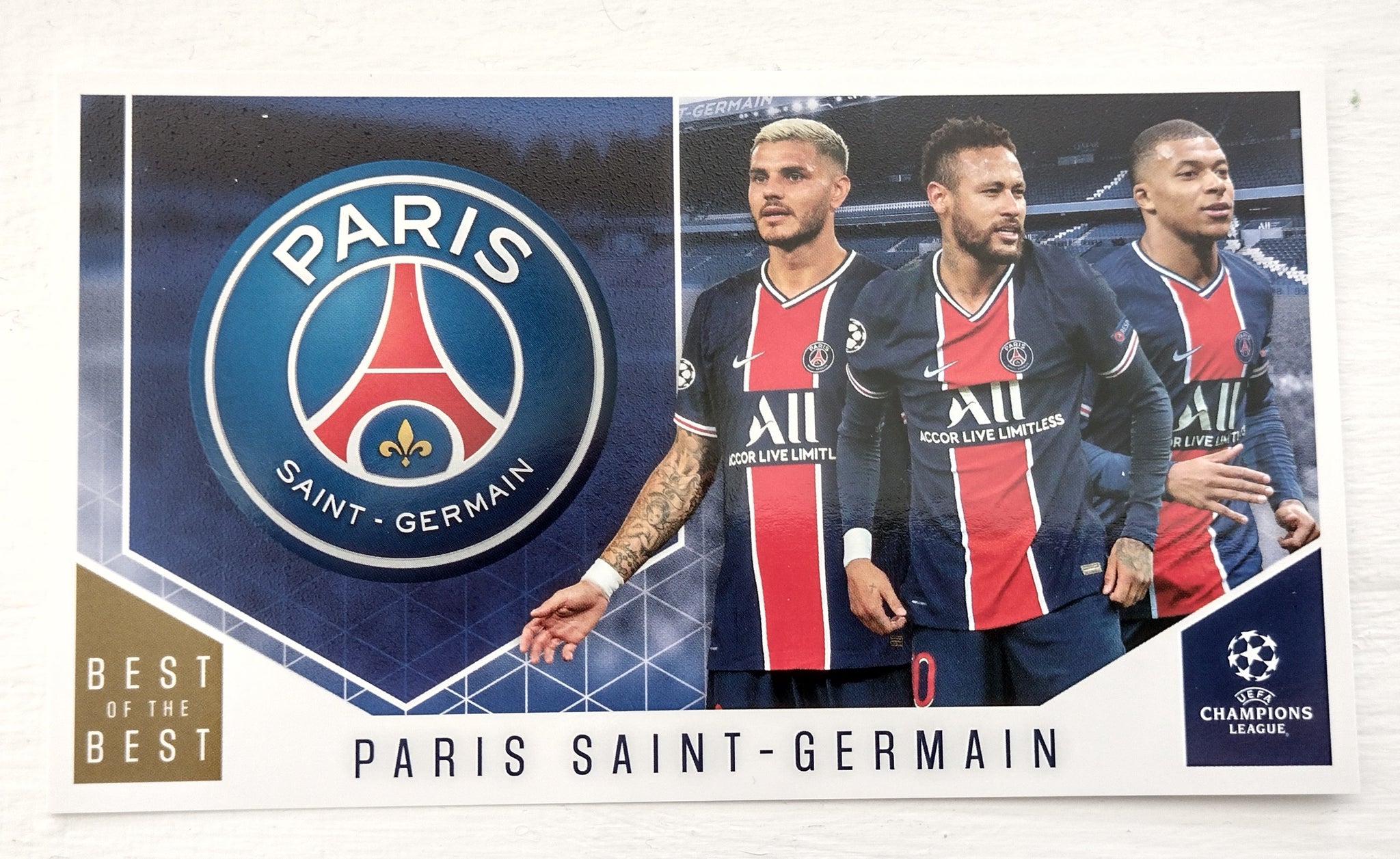 2020-21 Topps Best of the Best Paris Saint-Germain FC #116 Trading Card