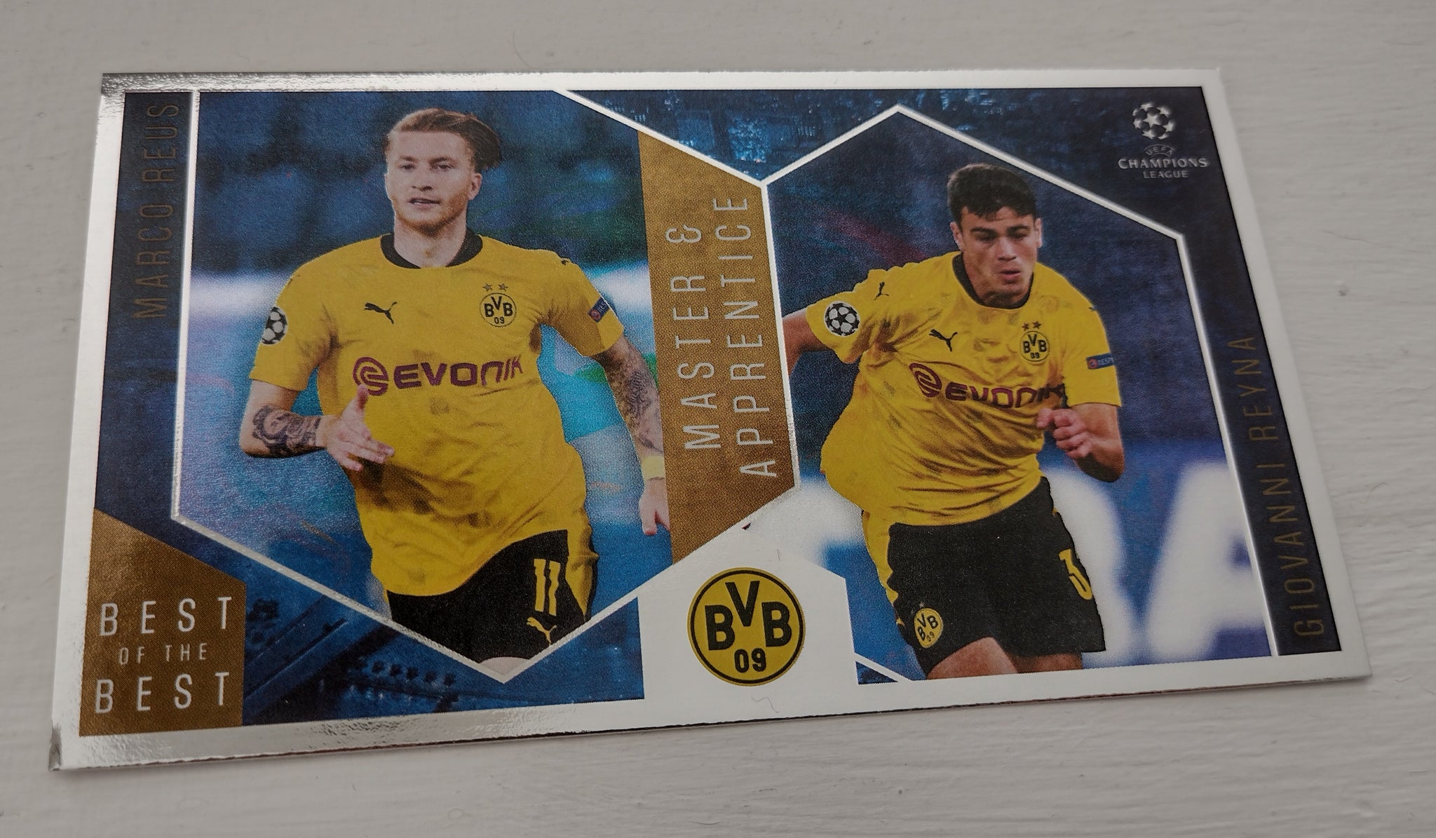 2021 Topps Best of the Best Master & Apprentice Marco Reus/Giovanni Reyna #132 Trading Card