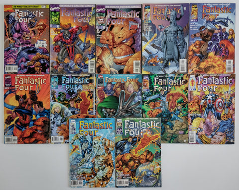 Fantastic Four Vol.2 #1 - 12 FN/VF-VF Lot