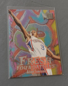 1996-97 Fleer Metal Allen Iverson #236 Rookie Card