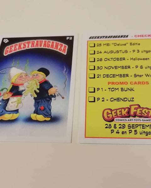 Geekstravaganza Complete (11) Card Promo Set