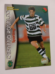 2003 Panini Mega Craques Cristiano Ronaldo #137 Facsimile Rookie Card