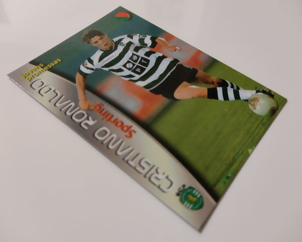 2003 Panini Mega Craques Cristiano Ronaldo #137 Facsimile Rookie Card