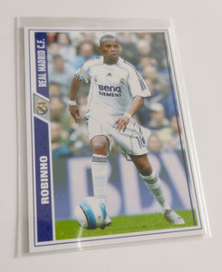 Las Fichas de La Liga 2008 Mundi Cromo Robinho #22 Trading Card