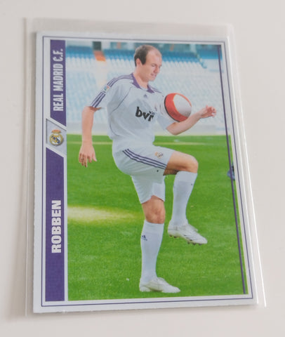 Las Fichas de La Liga 2008 Mundi Cromo Arjen Robben #16 Trading Card