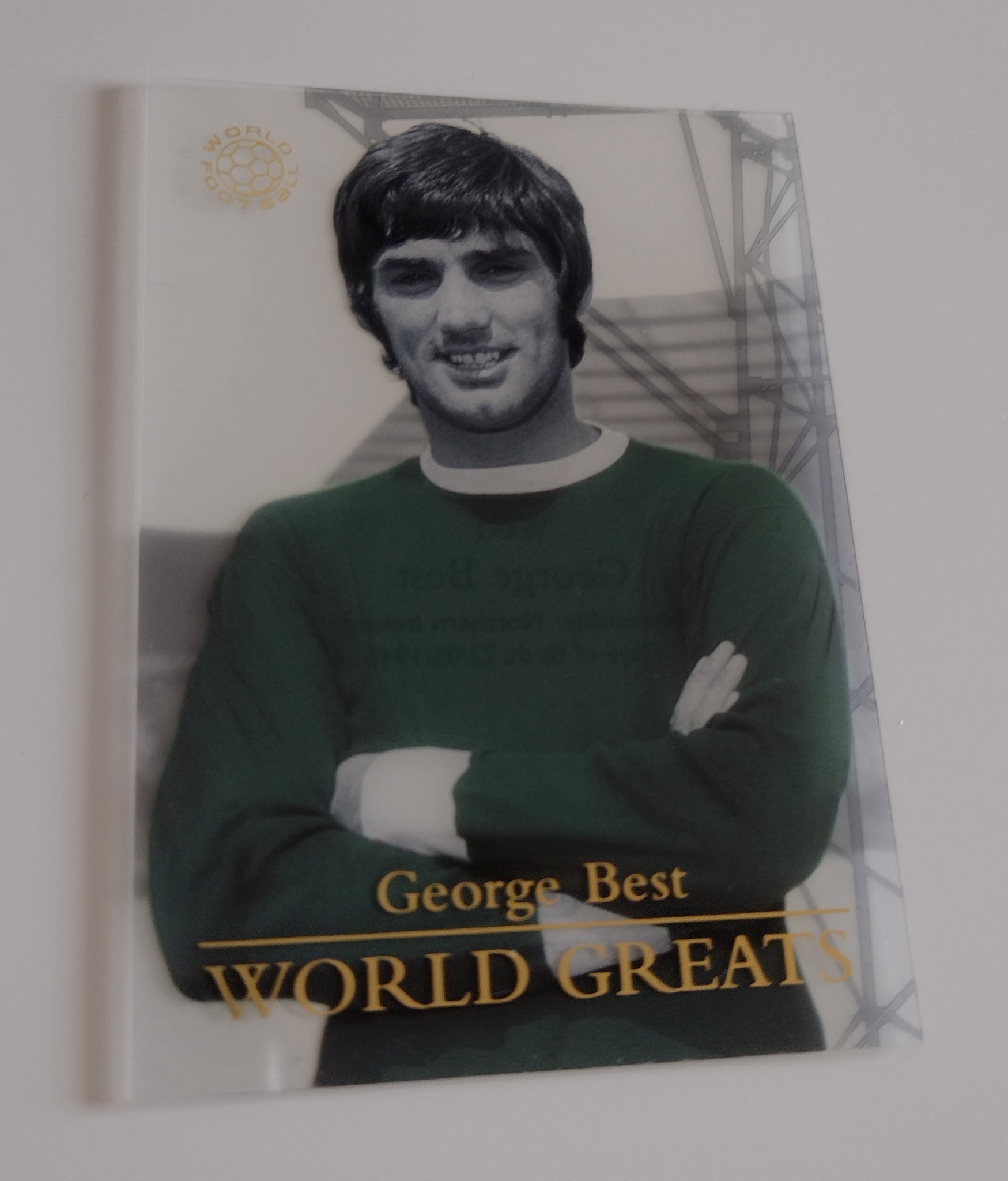 Futera 2004 Football George Best World Greats #WG1 Trading Card