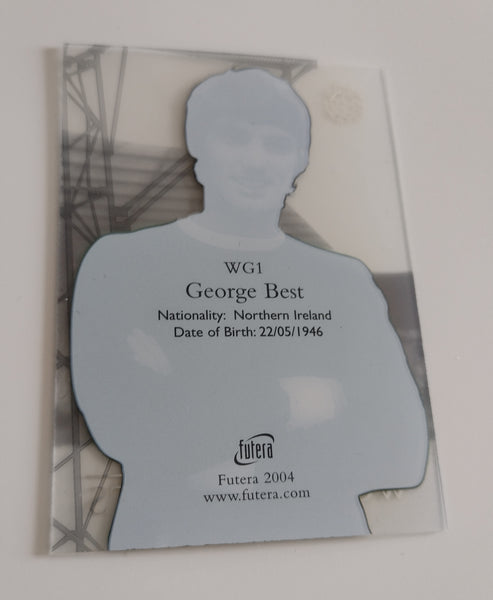 Futera 2004 Football George Best World Greats #WG1 Trading Card