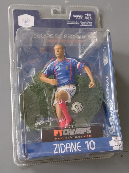 FT Champs Zinedine Zidane 6" France Football Figure