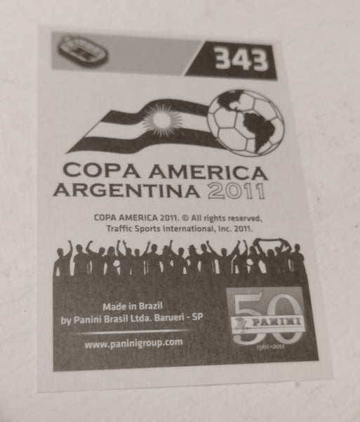 Panini Copa America 2011 Ronaldinho #343 Sticker
