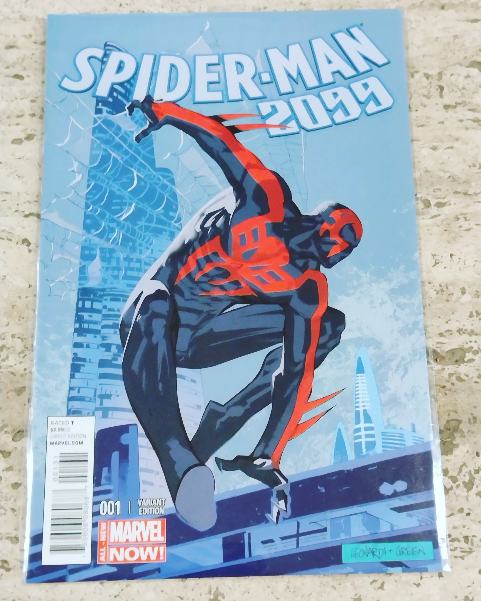 Spider-Man 2099 #1 NM 1/25 Rick Leonardi Variant